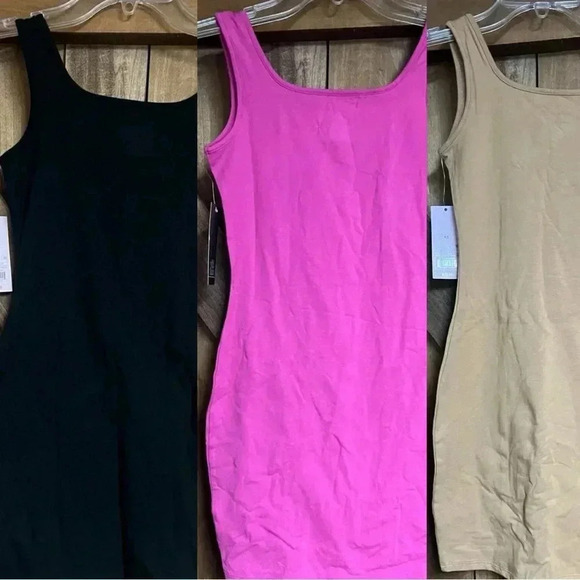 wild fable Dresses & Skirts - NWT Women’s XS Dresses 3 dresses Pink / Black / Tan from Wild Fable​​